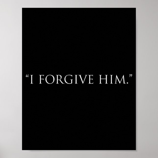 Jag förlåter honom poster (Framsidan)