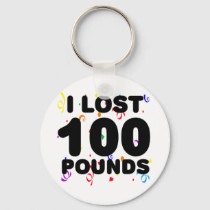 Jag förlorade 100 dunkar partyet nyckelring
