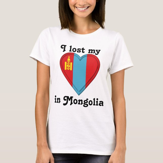 Jag förlorade min hjärta i Mongoliet Tröja (Framsida)