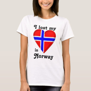 Jag förlorade min hjärta i norge t-shirt