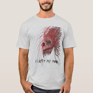 Jag förlorade mitt varar besvärad t-shirt