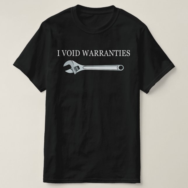 Jag förlorar garantier t shirt (Design framsida)
