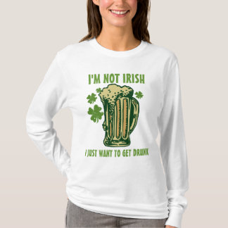Jag förmiddag inte irländskt I önskar precis att T-shirt