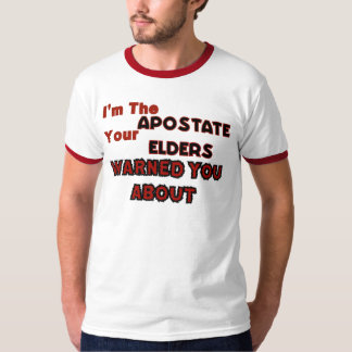 Jag förmiddagen apostaten dina fläderar varnade t shirt