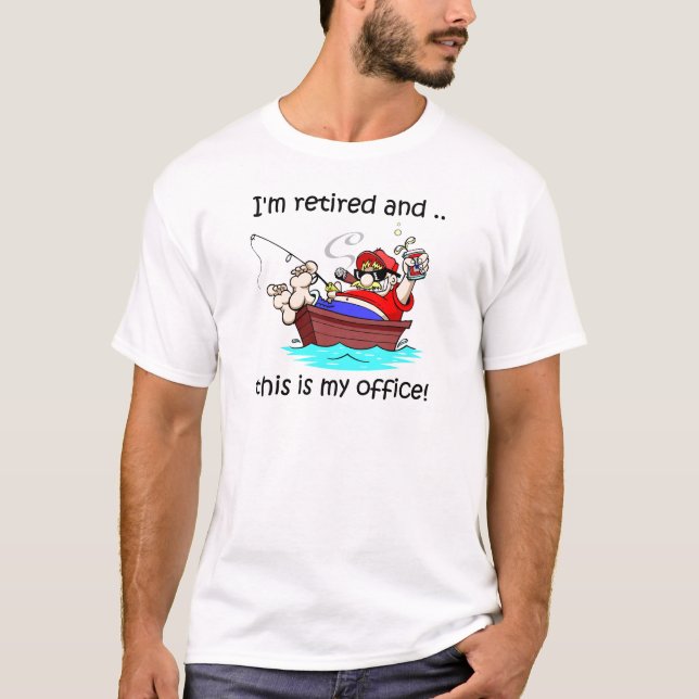 Jag förmiddagen avgick, och detta är mitt kontor! tee (Framsida)