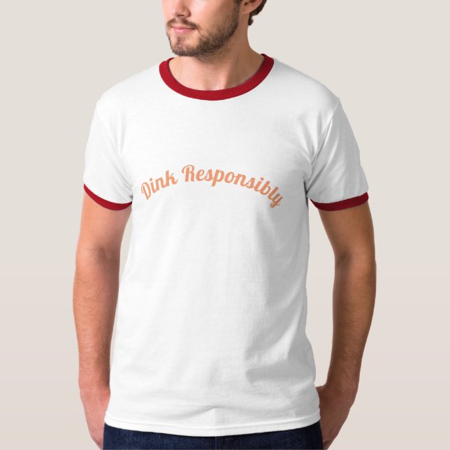 Jag förmiddagen avgick, så jag leker den t-shirt (Framsida)