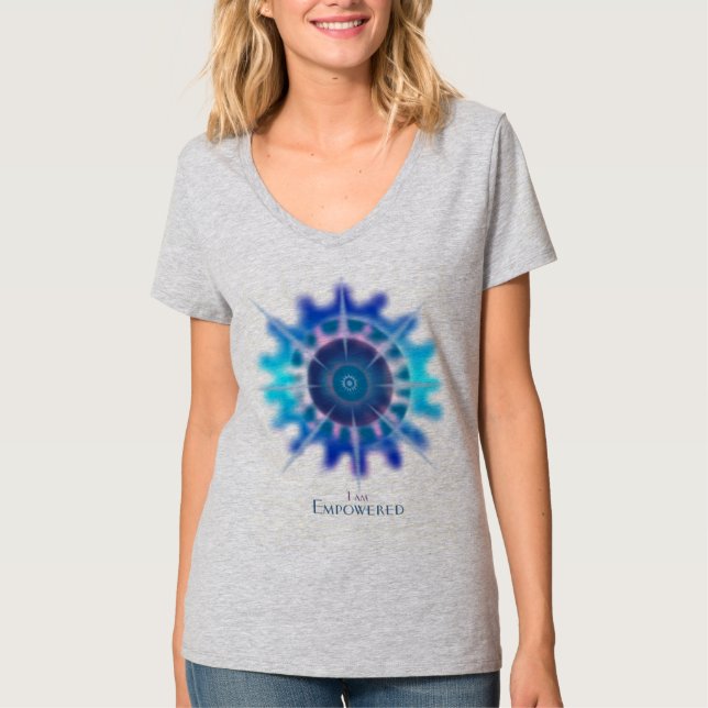 Jag förmiddagen bemyndigade T-tröja T Shirt (Framsida)