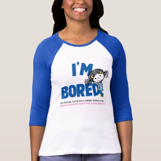 Jag förmiddagen BORRADE kvinna RaglanT-tröja, T-shirt
