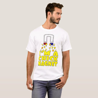 Jag förmiddagen en chickmagnethöna mig älskar t shirt