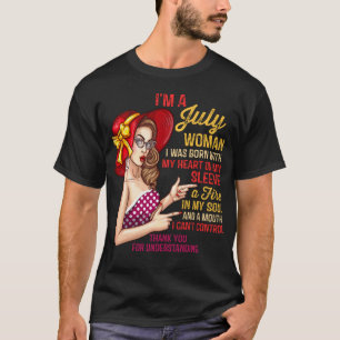 Jag förmiddagen en flicka för Juli T Shirt