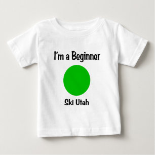 Jag förmiddagen en nybörjare skidar Utah Tröja