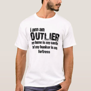 Jag förmiddagen en OUTLIER… fruktar mig T-shirt