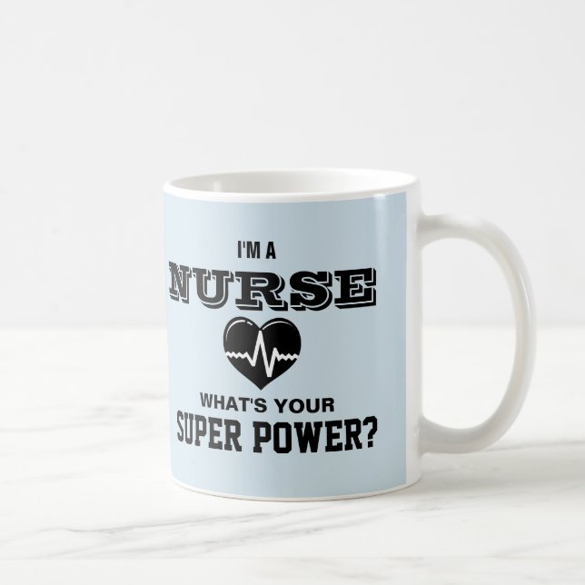 Jag förmiddagen en sjuksköterska vad är din kaffemugg (Höger)