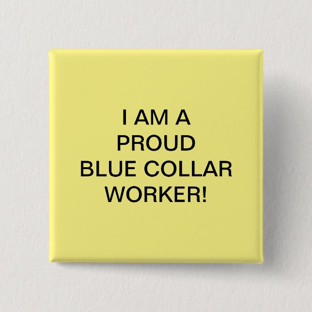 JAG FÖRMIDDAGEN EN STOLT BLÅTT FÖRSER MED KRAGE KNAPP (Framsida)