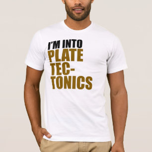 Jag förmiddagen in i pläterar Tectonics Tee Shirt