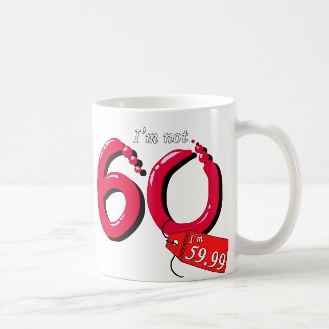 Jag förmiddagen inte 60 I-förmiddag 59,99 bubblar Kaffemugg (Höger)