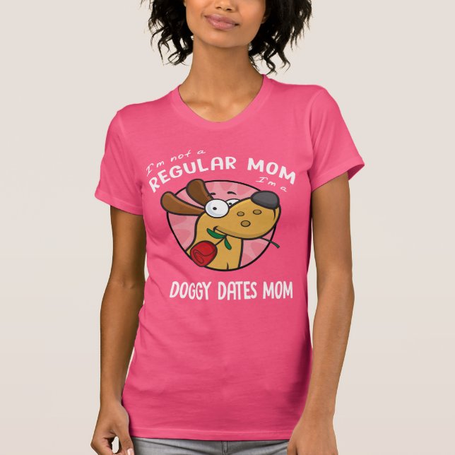 Jag förmiddagen inte en stamgästmamma mig t-shirt (Framsida)