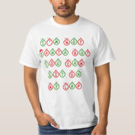 Jag förmiddagen inte Santa utan dig kan sitta på T-shirt