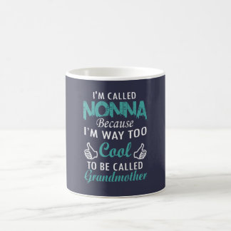 Jag förmiddagen KALLADE NONNA Kaffemugg