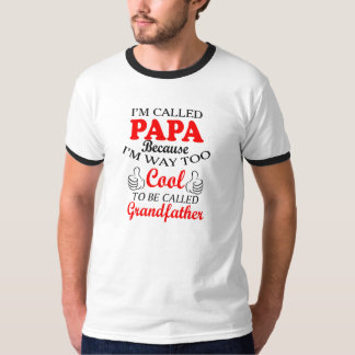 Jag förmiddagen kallade Pappa Skjorta T Shirt