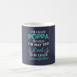 Jag förmiddagen KALLADE POPPA Kaffemugg