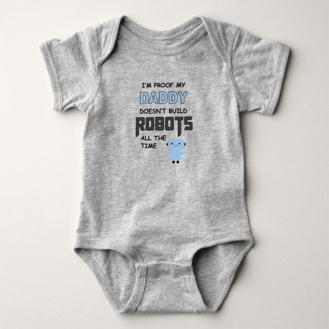 Jag förmiddagen preparerar min pappa - Bodysuit T Shirt (Framsida)