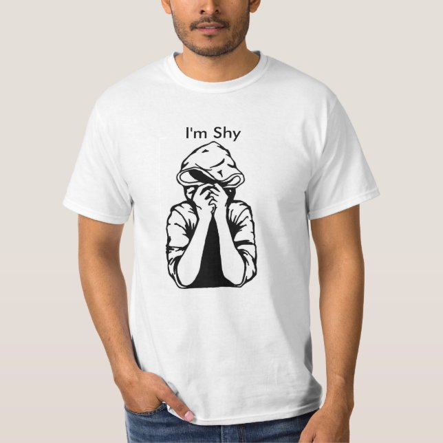 Jag förmiddagen skyggar 2 tee shirt (Framsida)