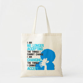 Jag förmiddagen som ändrar saktoto, hänger lös tygkasse