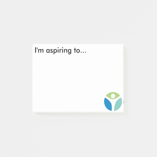 Jag förmiddagen som aspirerar till… klibbiga post-it block (Framsida)