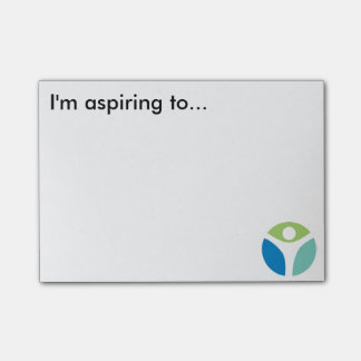 Jag förmiddagen som aspirerar till… klibbiga post-it block