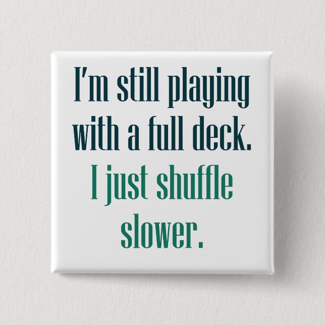 Jag förmiddagen stillar att leka med ett fullt knapp (Framsida)