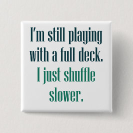 Jag förmiddagen stillar att leka med ett fullt knapp