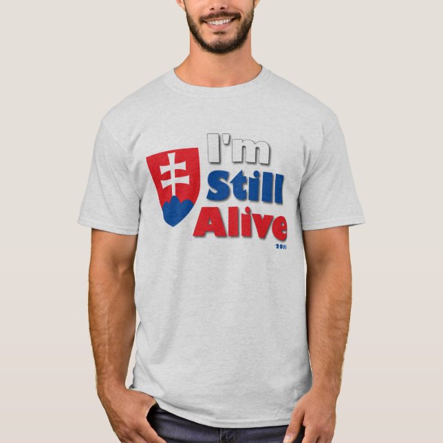 Jag förmiddagen stillar vid liv t shirt (Framsida)