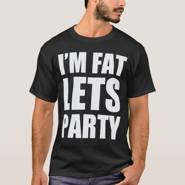 Jag förmiddagtjock låter partyet tröja (Framsida)