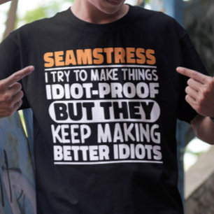 Jag försöker göra Sak Roliga meningar Coola T Shirt