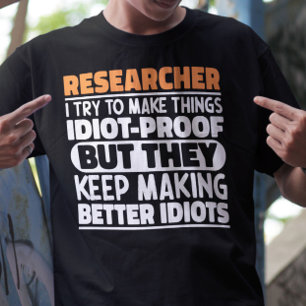 Jag försöker göra Sak Roliga meningar T Shirt