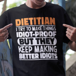 Jag försöker göra Sak Roliga meningar T Shirt