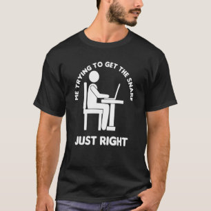 Jag försöker hämta Snare Höger Music Produc T Shirt