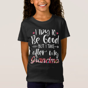 Jag försöker vara Bra, men jag tar efter mina mo T Shirt