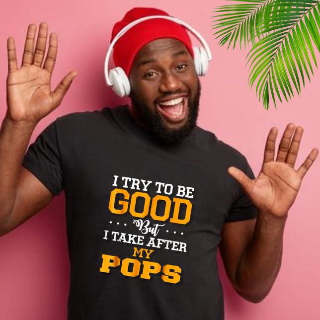 Jag försöker vara Bra, ta efter mina puffar T Shirt (Skapare uppladdad)