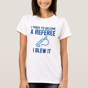 Jag försökte bli en referens t shirt
