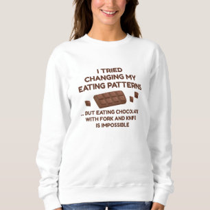 Jag försökte byta mat på Mönster. T Shirt