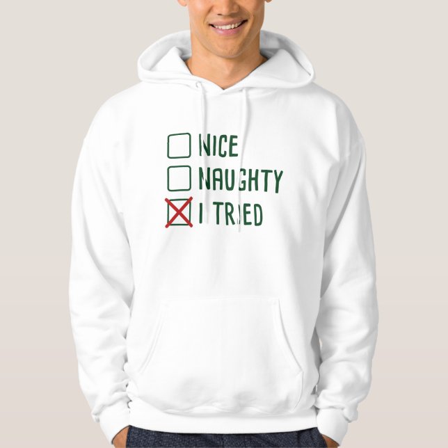 Jag Försökte Hoodie (Framsida)