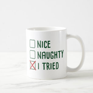 Jag försökte kaffemugg