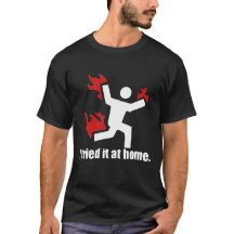 Jag försökte med det hemma