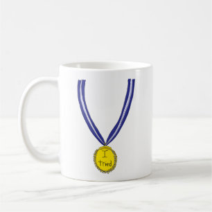 Jag Försökte Medalj Kaffemugg