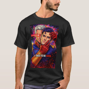 Jag Försökte Vara Bra T-Shirt – Dark Hero Reality