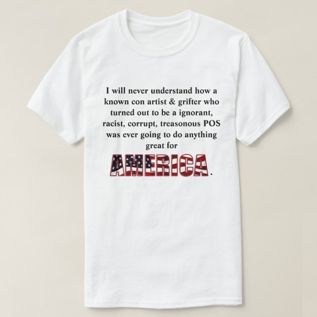 Jag förstår aldrig hur en känd konstnär och... t shirt (Design framsida)