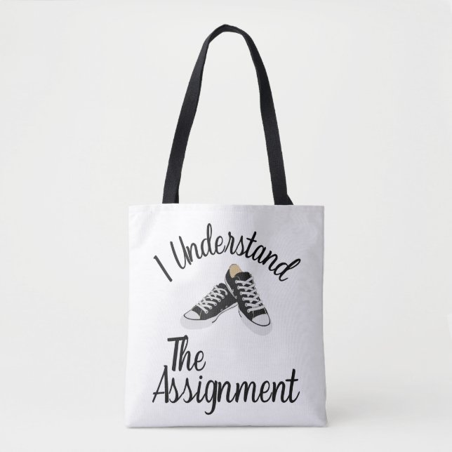 Jag förstår att det är ett blått uppdelningsprogra tygkasse (Framsida)