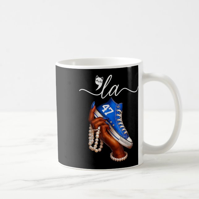 Jag förstår brinnet från brinnande Cute Shoes 2024 Kaffemugg (Höger)